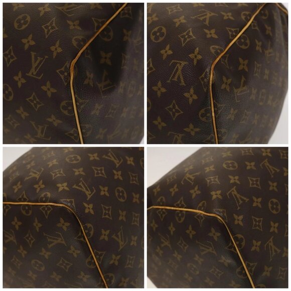 LOUIS VUITTON Monogram Keepall 55 Boston Bag LV Auth - Picture 16 of 16